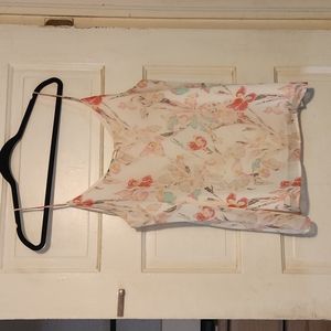Floral print Keyhole Detail Cami